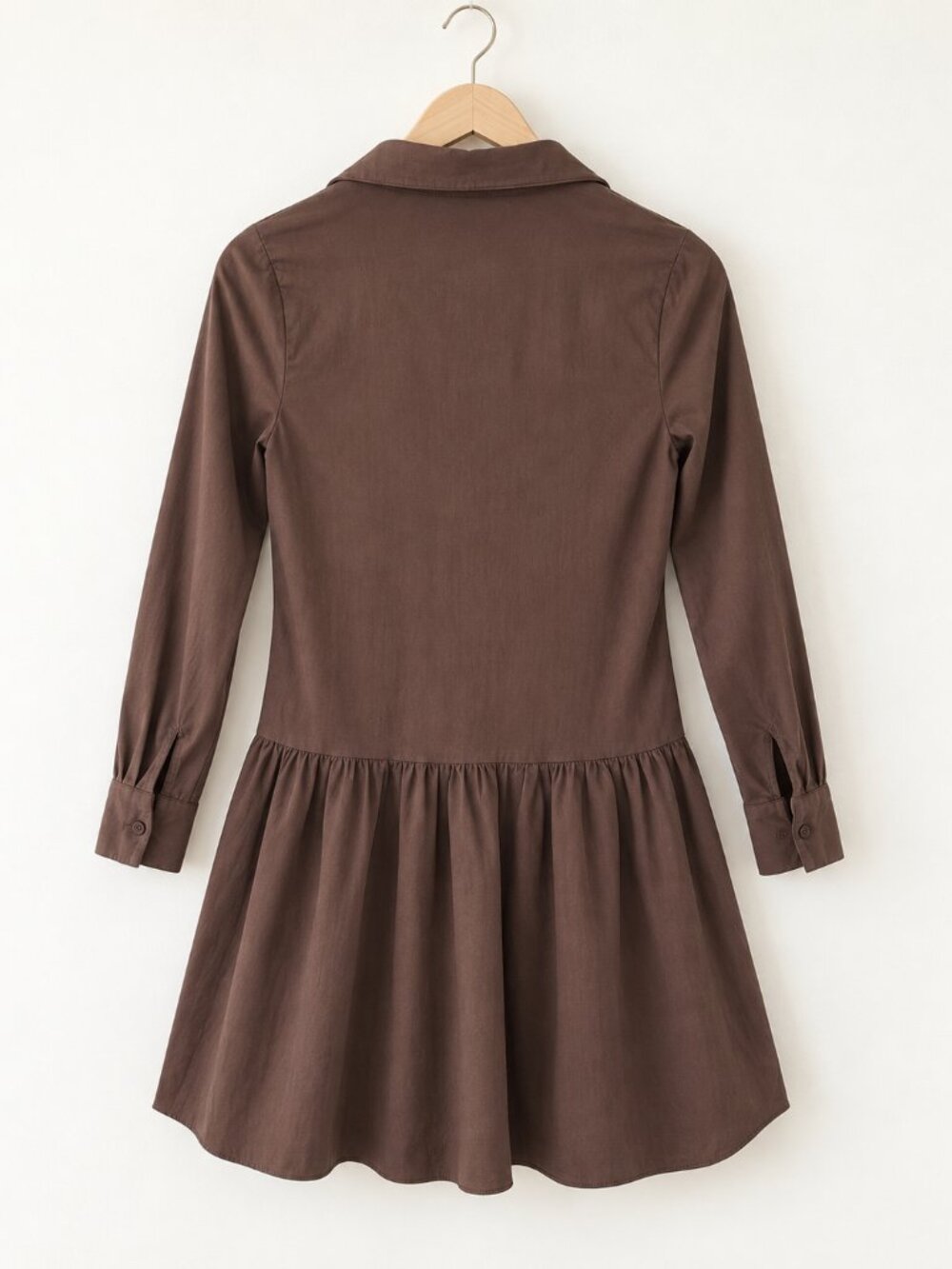 POMANDER PLACE Cocoa Brown Cleia Dress - Picture 6 of 7